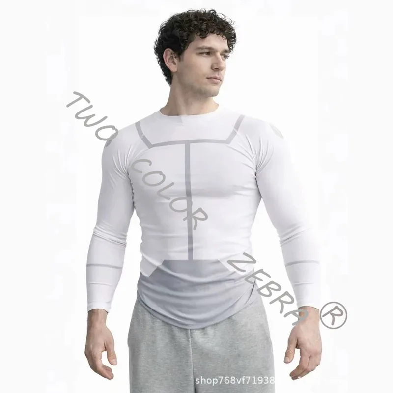 Compression Long Pant - A;3:v,7'd/A Certain Magical Invincible Cosplay Kompressions-T-Shirt
