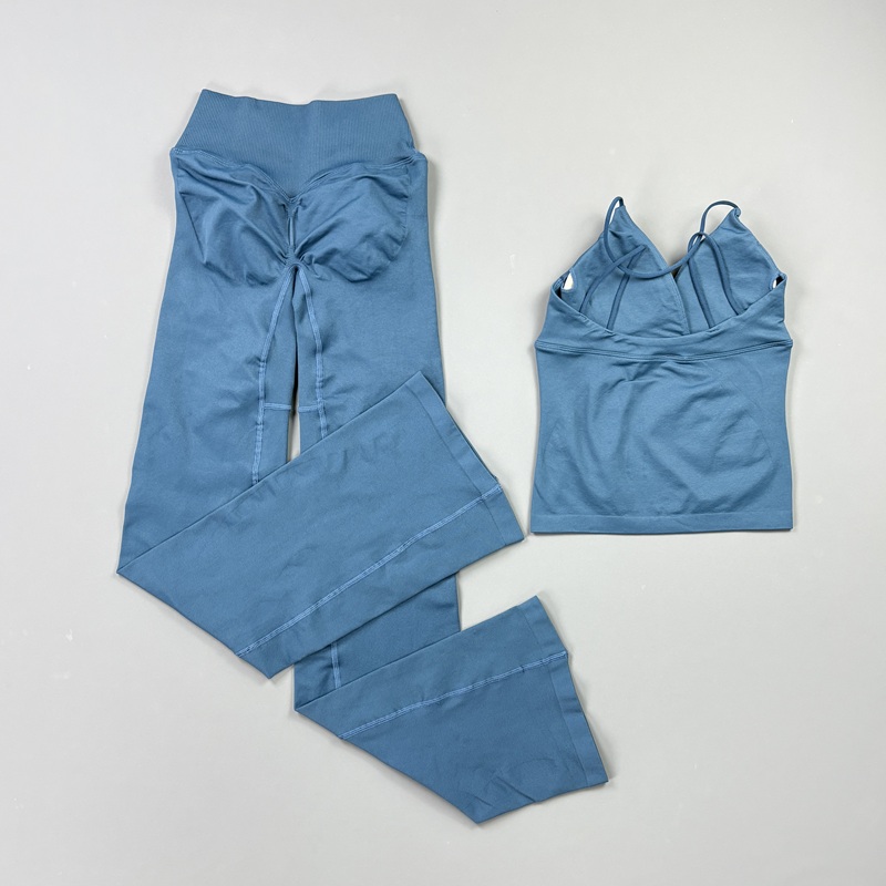 2-teiliges Nahtloses Yoga-Work – Suspender Tank Top Bewertung und Preis