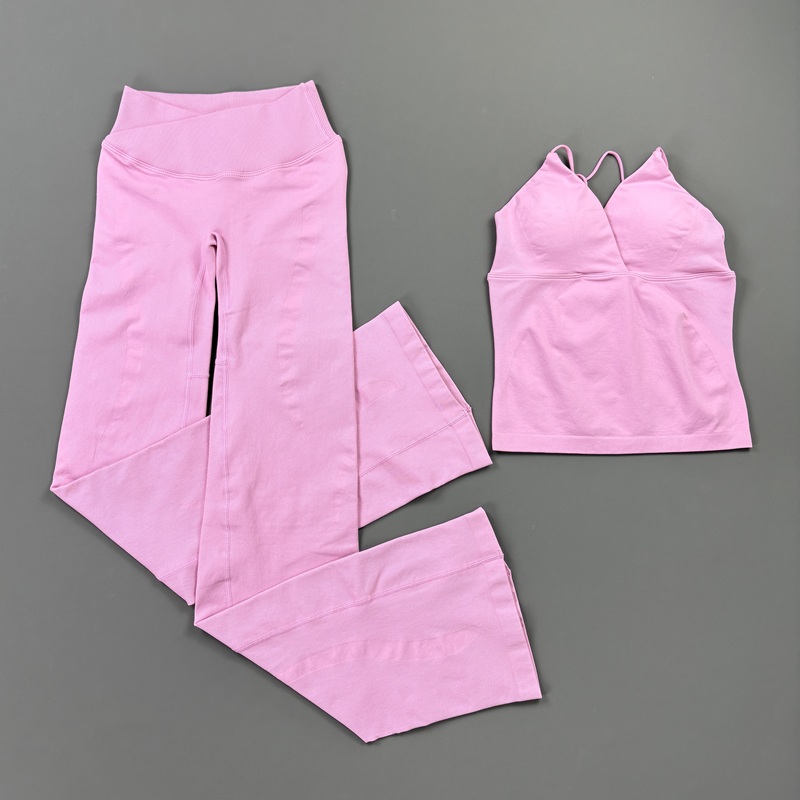 2-teiliges Nahtloses Yoga-Work – Suspender Tank Top Bewertung und Preis